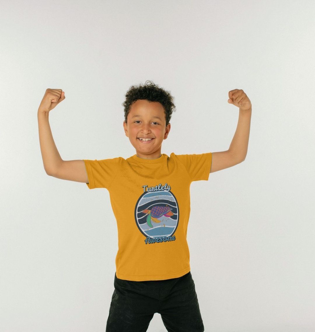 Kids' Turtely Awesome Tee - Eco-Friendly