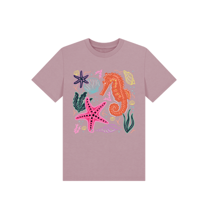 Mauve Kids' Under The Sea Tee - Eco-Friendly