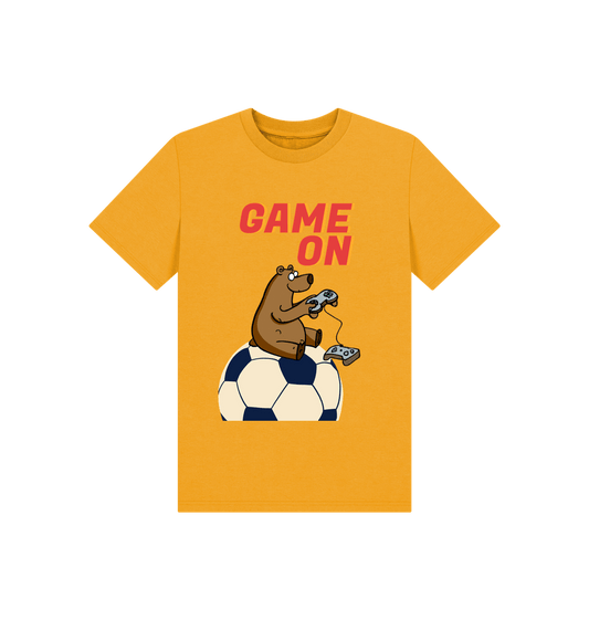 Mustard Kids' Game On Tee - Eco-Friendly