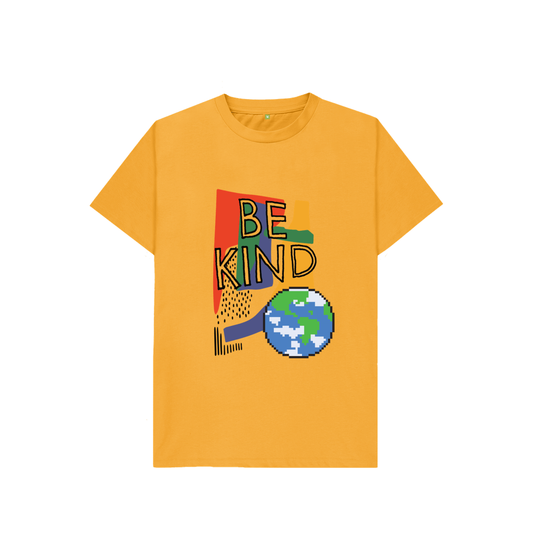 Mustard Kids' Be Kind Tee - Eco-Friendly