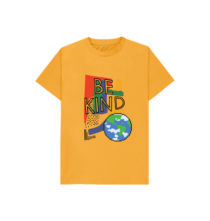 Mustard Kids' Be Kind Tee - Eco-Friendly