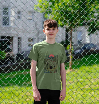 Kids' Bear Tee - Eco-Friendly